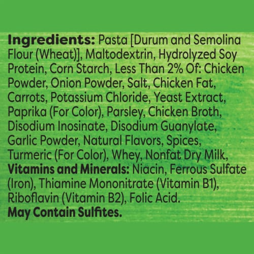 Knorr Chicken Fettuccine Pasta Sides Perspective: top