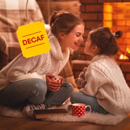 Lipton Decaffeinated Black Tea Bags Perspective: top