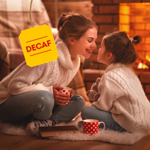 Lipton Decaffeinated Black Tea Bags Perspective: top