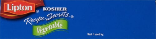 Lipton Kosher Vegetable Soup and Dip Mix Perspective: top