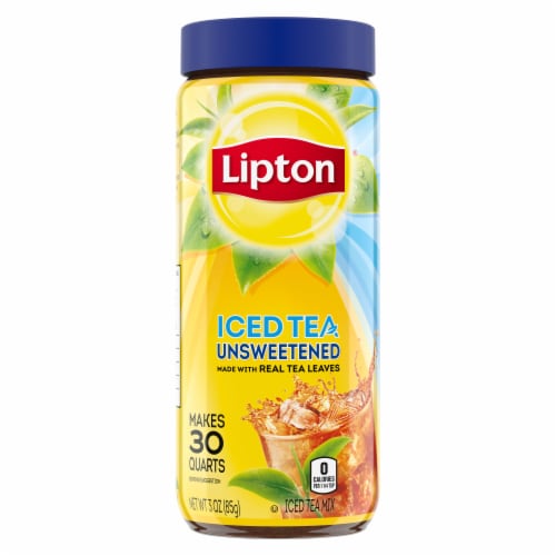 Lipton® Unsweetened Iced Tea Mix Perspective: top