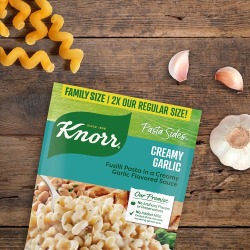 Knorr Creamy Garlic - Family Pack Pasta Side Dish Perspective: top