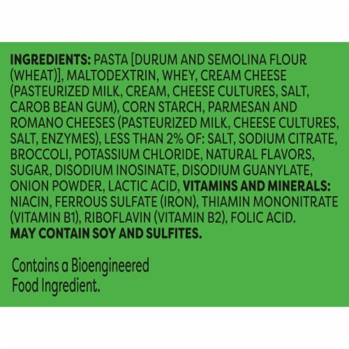 Knorr Alfredo Broccoli Fettuccine Pasta Sides Perspective: top
