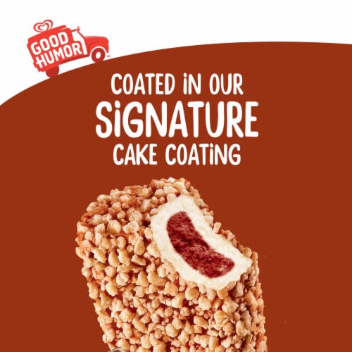 Good Humor Frozen Dairy Dessert Bars, Chocolate Eclair, Certified Kosher, 3.0 oz, 6 Bars Perspective: top