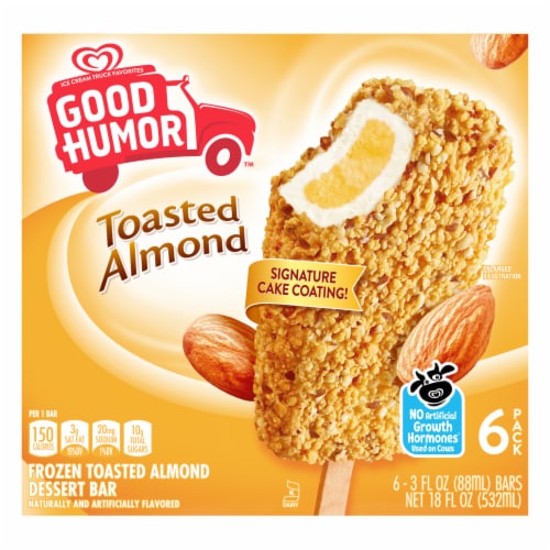 Good Humor™ Toasted Almond Frozen Dessert Bars, 6 ct / 3 fl oz