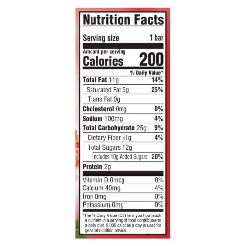 Good Humor Strawberry Shortcake Frozen Dessert Bars Perspective: top