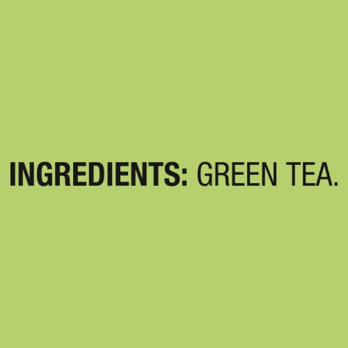 Lipton Green Tea Bags Perspective: top