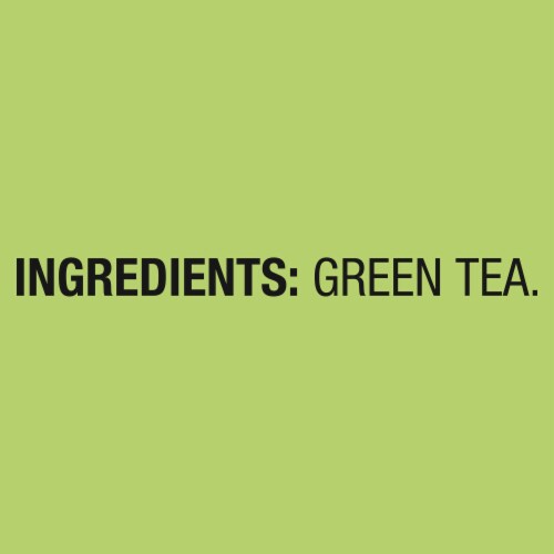 Lipton Green Tea Bags Perspective: top