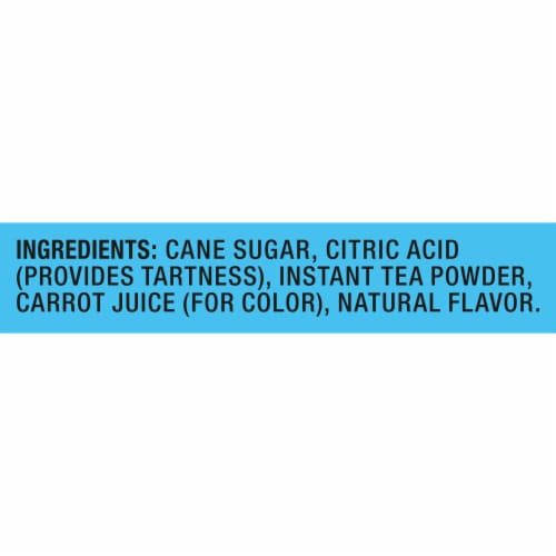 Lipton Raspberry Iced Tea Mix Perspective: top
