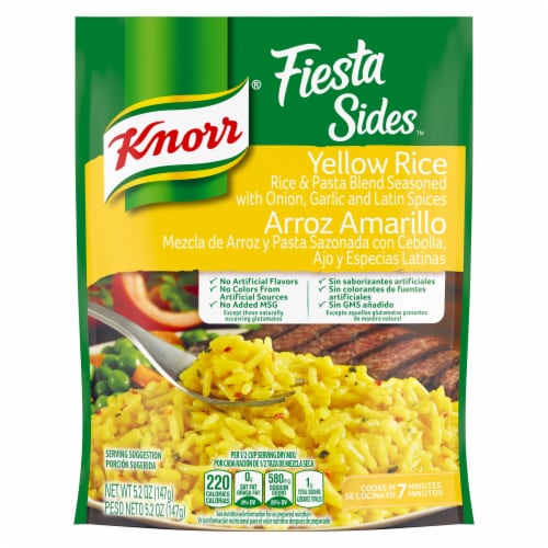 Knorr Fiesta Sides Yellow Rice Perspective: top