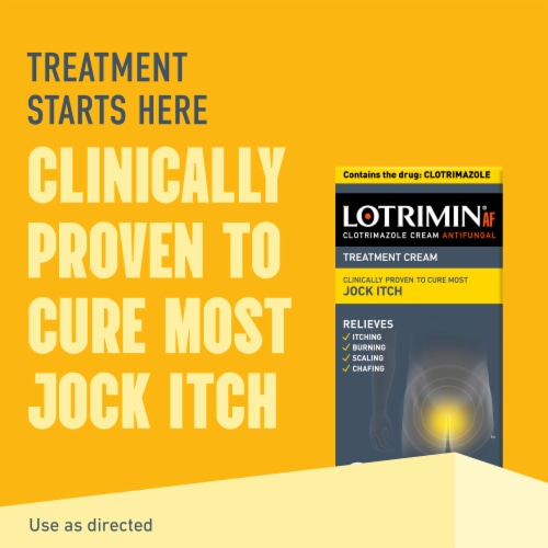 Lotrimin® Jock Itch Antifungal Clotrimazole Cream Perspective: top