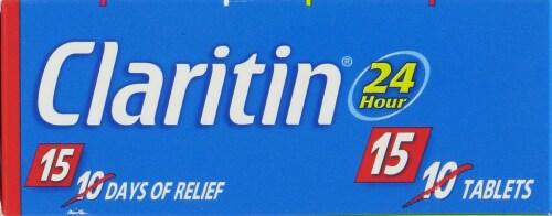 Claritin 24 Hour Allergy Tablets Perspective: top