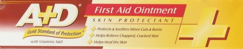 A+D First Aid Ointment Perspective: top