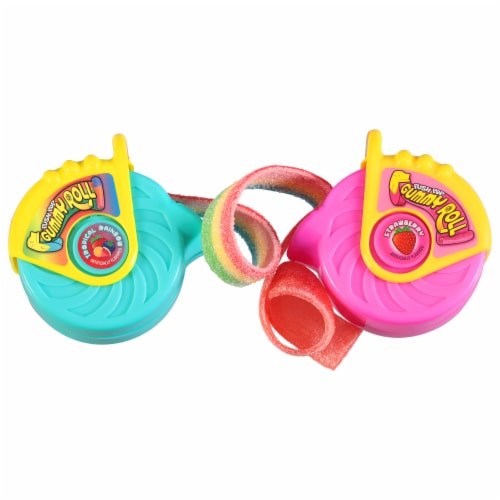 Push Pops® Strawberry Gummy Roll Perspective: top