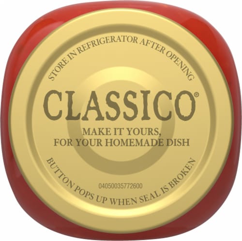Classico® Creamy Ricotta Pasta Sauce Perspective: top