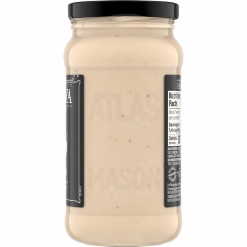 Classico Riserva Alfredo Spaghetti Pasta Sauce Perspective: top