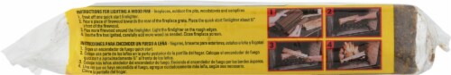 Duraflame® Quick Start Fire-Lighters - 4 Count Perspective: top