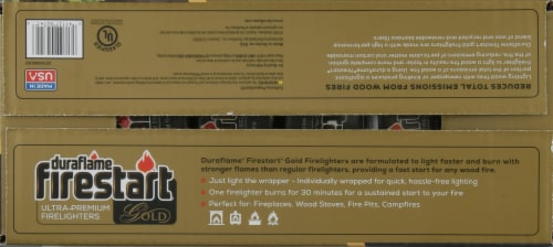 Duraflame Firestart Gold Ultra-Premium Firelighters 24 / 4.5 oz Perspective: top