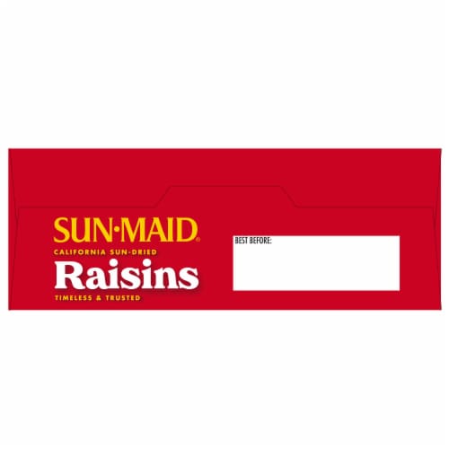 Sun-Maid® Natural California Raisins Perspective: top