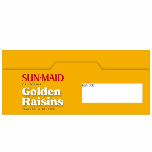 Sun-Maid California Golden Raisins Perspective: top
