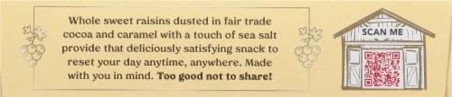 Sun-Maid® Farmstand Reserve™ Sea Salt Chocolate Carmel Raisins Perspective: top