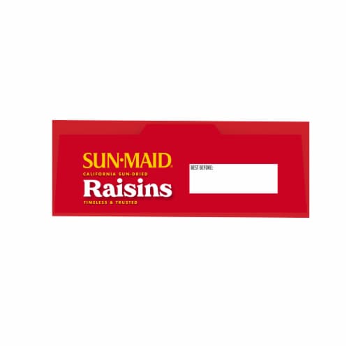 Sun-Maid® California Sun-Dried Raisins Perspective: top