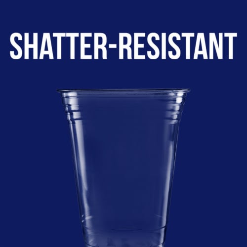 Solo Clear Plastic Cups Perspective: top