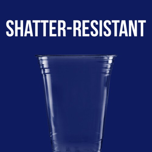 Solo Clear Plastic Cups Perspective: top