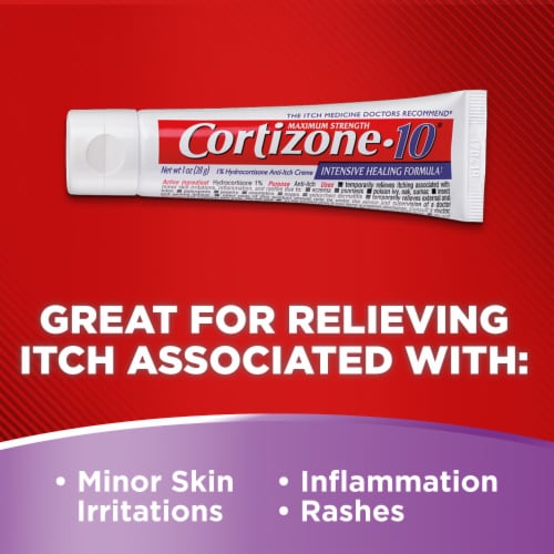 Cortizone 10 Intensive Healing Anti Itch Creme Perspective: top