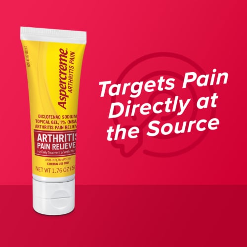 Aspercreme Maximum Strength Arthritis Pain Relief Gel Diclofenac Sodium Perspective: top