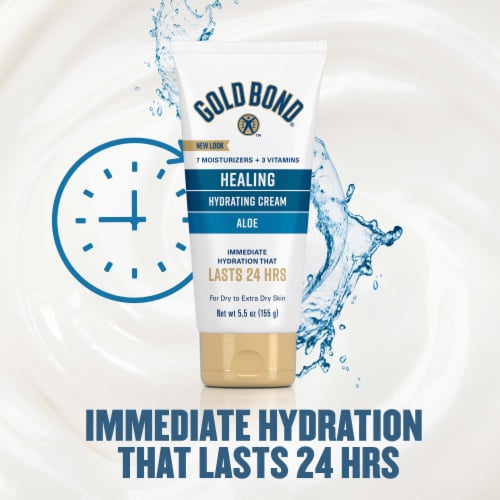 Gold Bond® Healing Hydrating Cream With Aloe Perspective: top