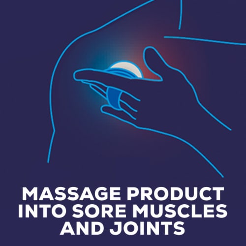 Icy Hot PRO Pain Relief Massaging Balm With Easy-Grip Applicator & Max-Strength Menthol & Camphor Perspective: top