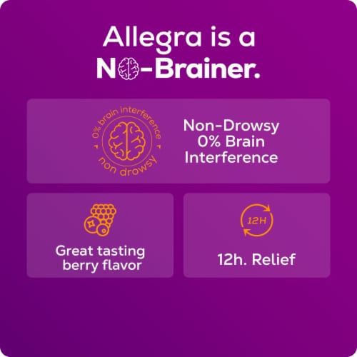 Allegra® Children's Berry Non-Drowsy 12 Hour Allergy Relief Liquid Perspective: top