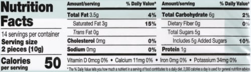 Andes® Creme de Menthe Chocolate Thin Mints Holiday Candy Box Perspective: top