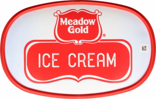 Meadow Gold® Vanilla Ice Cream Tub Perspective: top
