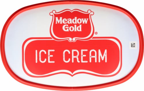 Meadow Gold® Real Vanilla Bean Ice Cream Tub Perspective: top