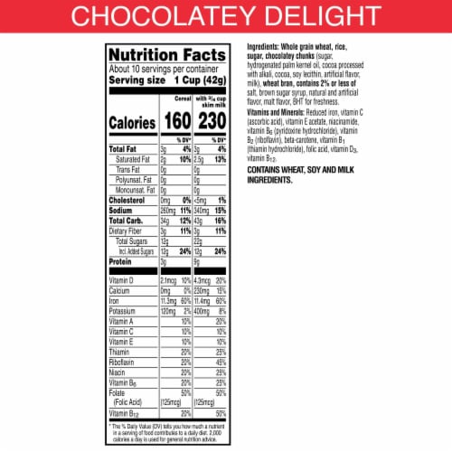 Kellogg's® Special K Chocolatey Delight Large Size Cereal Perspective: top