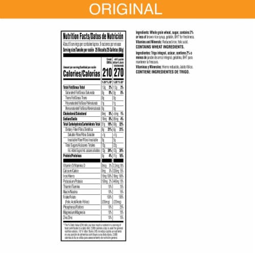 Kellogg's® Frosted Mini-Wheats Cereal Perspective: top
