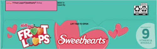 Kellogg's® Sweethearts® Fruit Loops® Cereal Perspective: top