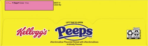 Kellogg's® Peeps® Marshmallow Flavored Cereal Perspective: top