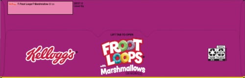 Kellogg's® Giant Size Fruit Loops® With Marshmallows Perspective: top