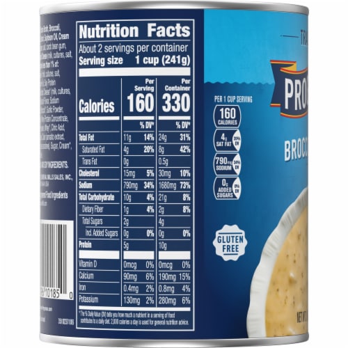 Progresso™ Traditional Gluten Free Broccoli Cheese Soup Perspective: top