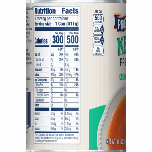 Progresso™ Keto*-Friendly Creamy Tomato Canned Soup Perspective: top
