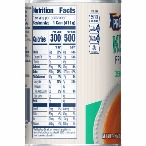 Progresso™ Keto*-Friendly Creamy Tomato Canned Soup Perspective: top