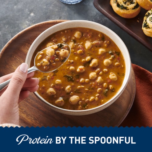 Progresso Mediterranean-Style Lentil Protein Soup Perspective: top
