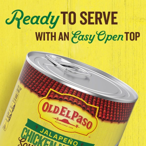 Old El Paso Jalapeno Chicken Noodle Soup Perspective: top
