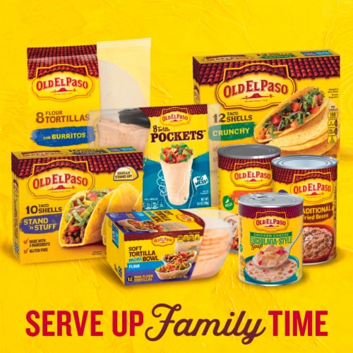 Old El Paso Chicken Cheese Enchilada-Style Canned Soup Perspective: top