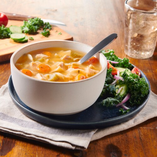 Progresso Light Chicken Noodle Soup Perspective: top