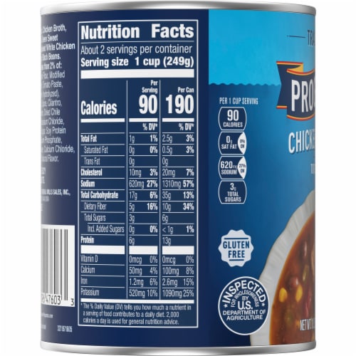 Progresso Gluten Free Traditional Chicken Tortilla Canned Soup, 18.5 oz ...