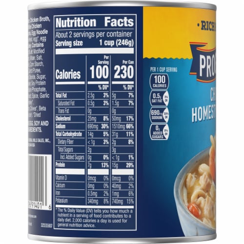Progresso Rich and Hearty Chicken and Homestyle Noodles Canned Soup 19 oz Harris Teeter